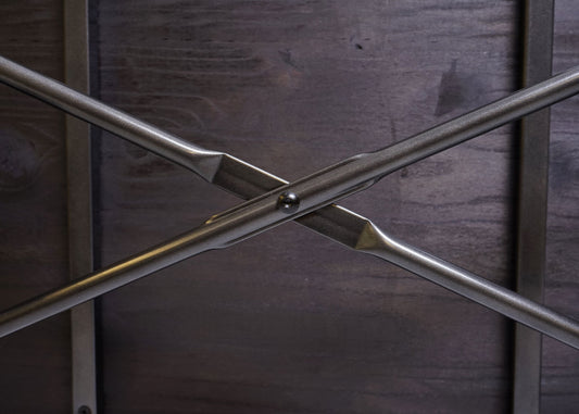 Cosmo Casa - Salontafel - Industrieel - Iepenhout - Bruinzwart