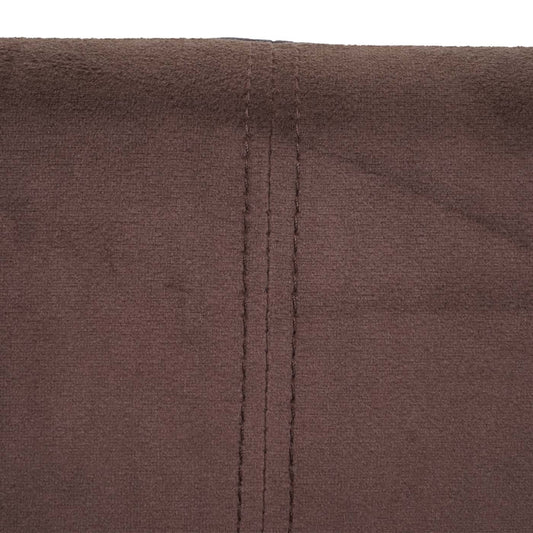 Cosmo Casa - Eetkamerstoel - Retro design jaren 50 - Imitatieleer-stof - Lichtbruin