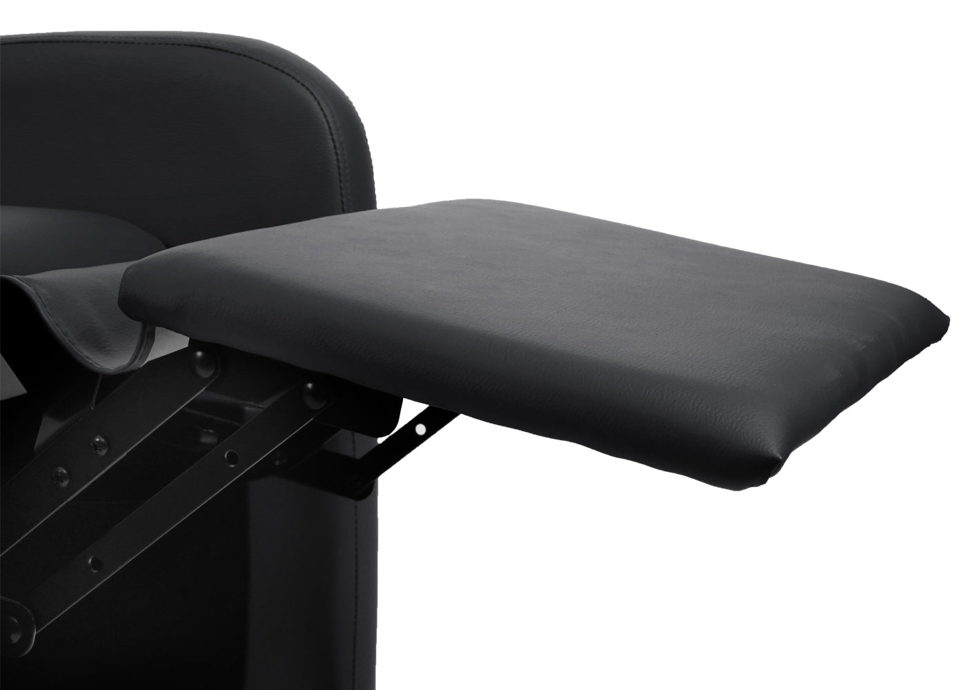 Cosmo Casa - TV-fauteuil - Opvouwbaar - Kunstleer - Zwart - 99×70×75 cm