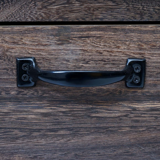 Cosmo Casa - Schoenenrek - Opberger met Lade - Massief Hout - Bruin