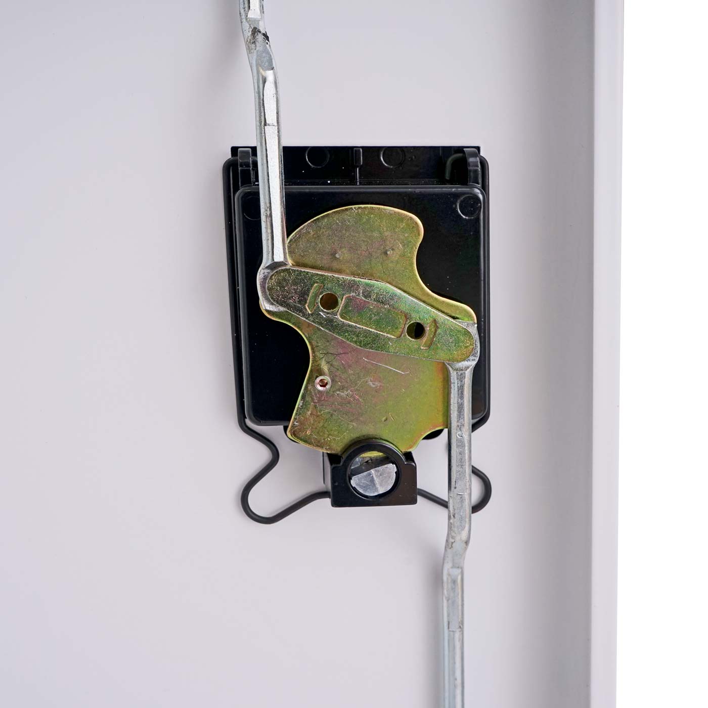 Cosmo Casa - Archiefkast - 2 deuren afsluitbaar - Metaal - Wit - 185x90x40cm