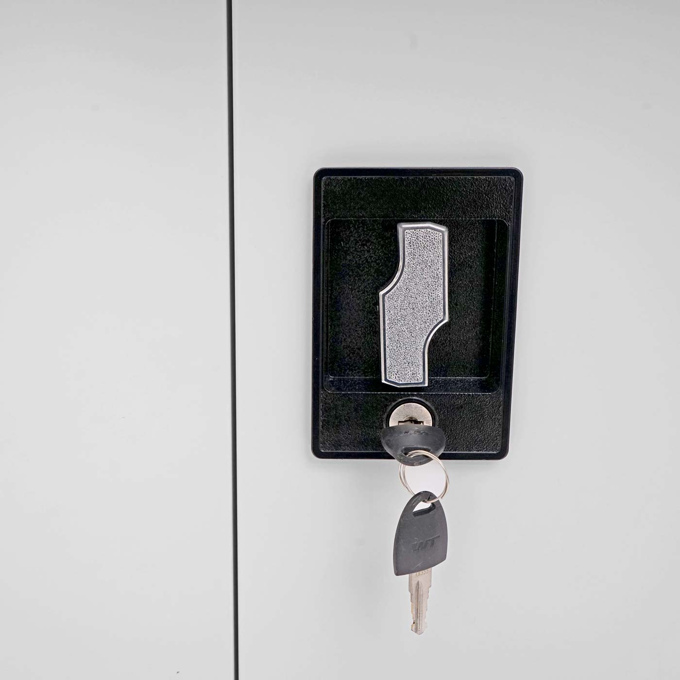 Cosmo Casa - Archiefkast - 2 deuren afsluitbaar - Metaal - Grijs - 140x90x40cm