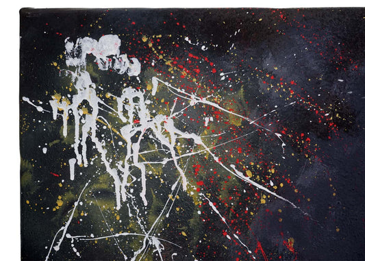 Cosmo Casa - Schilderij - Vrouwenportret - Canvas - Meerkleurig - 100x150cm