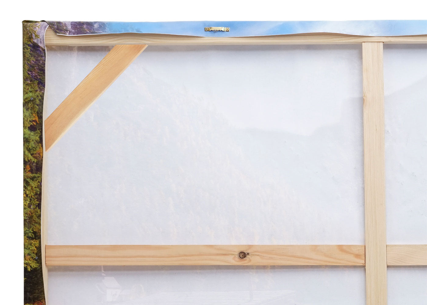 Cosmo Casa - Schilderij - Landschap zandstructuur - Canvas - Meerkleurig - 80x120cm