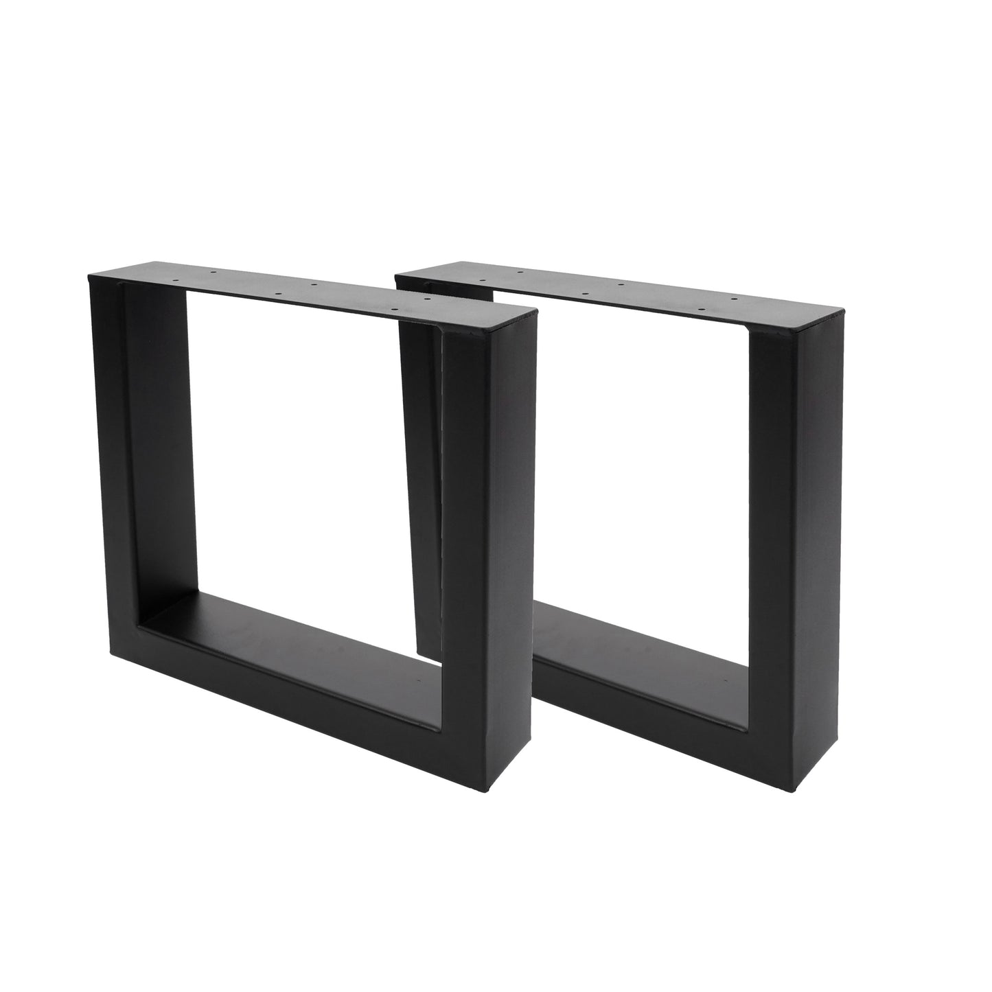 Cosmo Casa - Tafelpoten set van 2 - Voor salontafel - Metaal - Zwart - 37x40cm