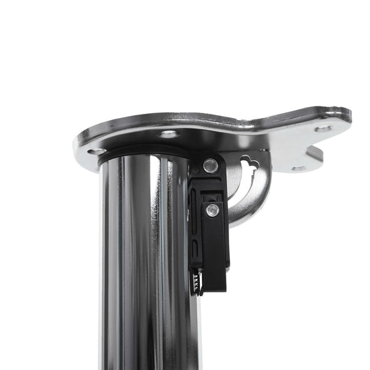 Cosmo Casa - Tafelpoten set van 4 - Opvouwbaar tafelonderstel - Metaal - RVS look - 72cm