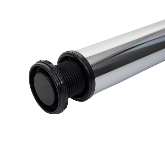 Cosmo Casa - Tafelpoten set van 4 - Opvouwbaar tafelonderstel - Metaal - RVS look - 72cm