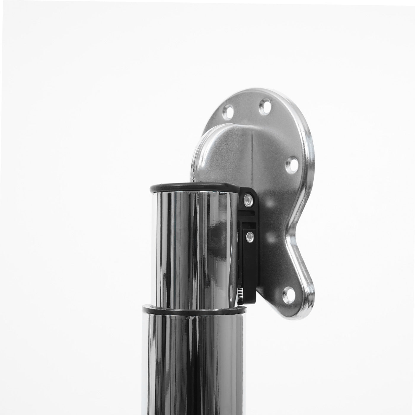 Cosmo Casa - Tafelpoten set van 4 - Opvouwbaar verstelbaar - Metaal - RVS look - 70-110cm