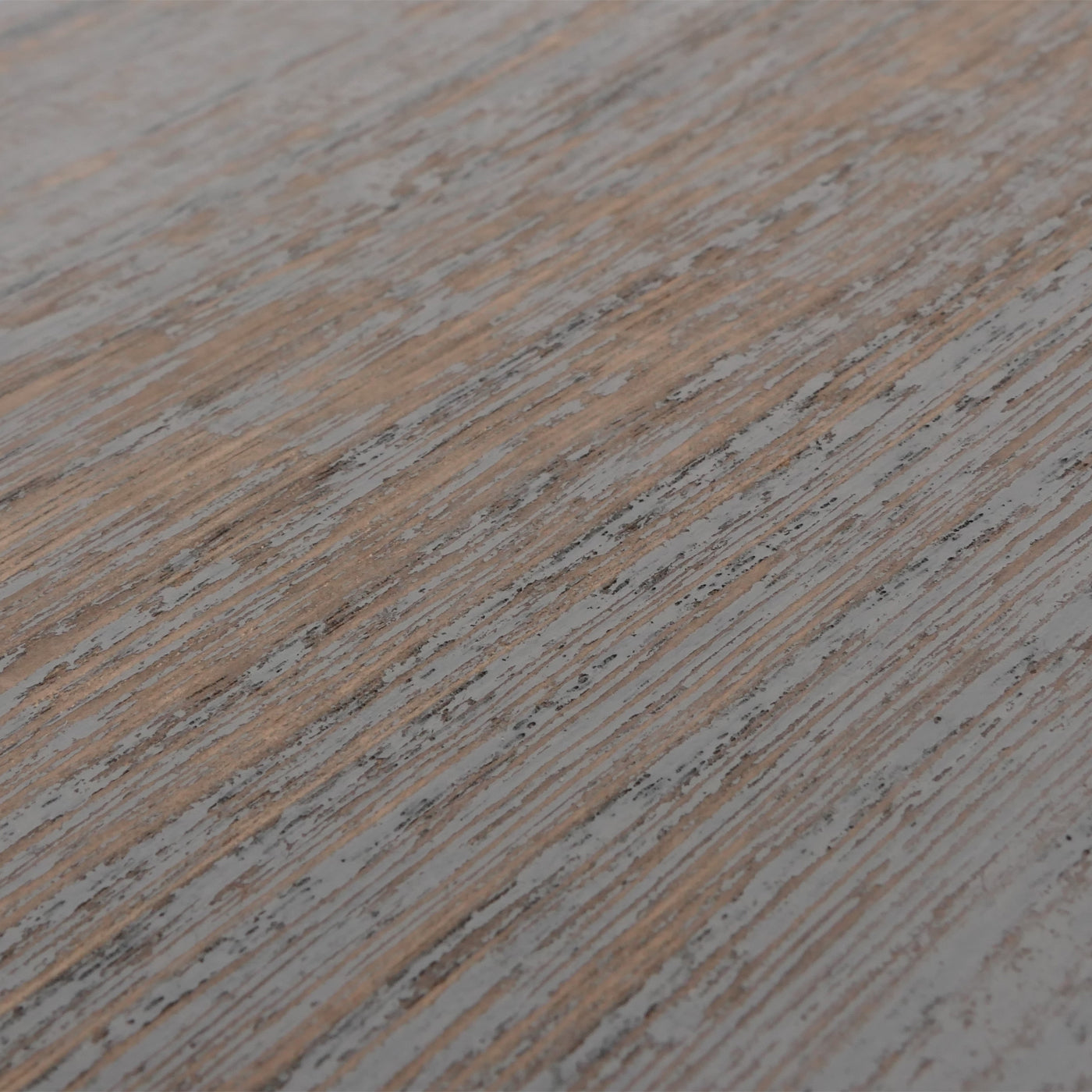 Cosmo Casa - Wandplank - Zwevende Plank - Hangplank - Lade - Massief Hout - 8x80x25cm - Grijs - Shabby Chic