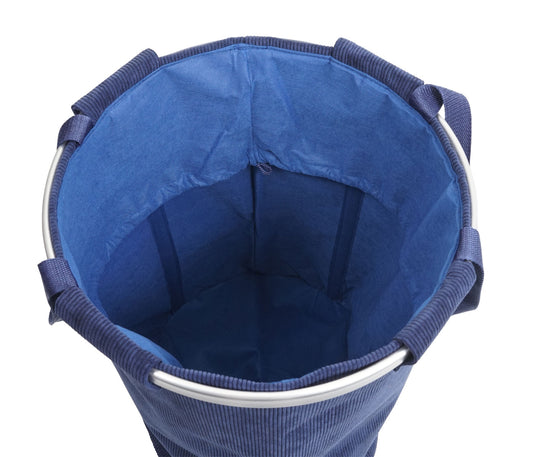 Cosmo Casa - Wasverzamelaar - Met Trekkoord en Handvat - 55x39cm - Blauw