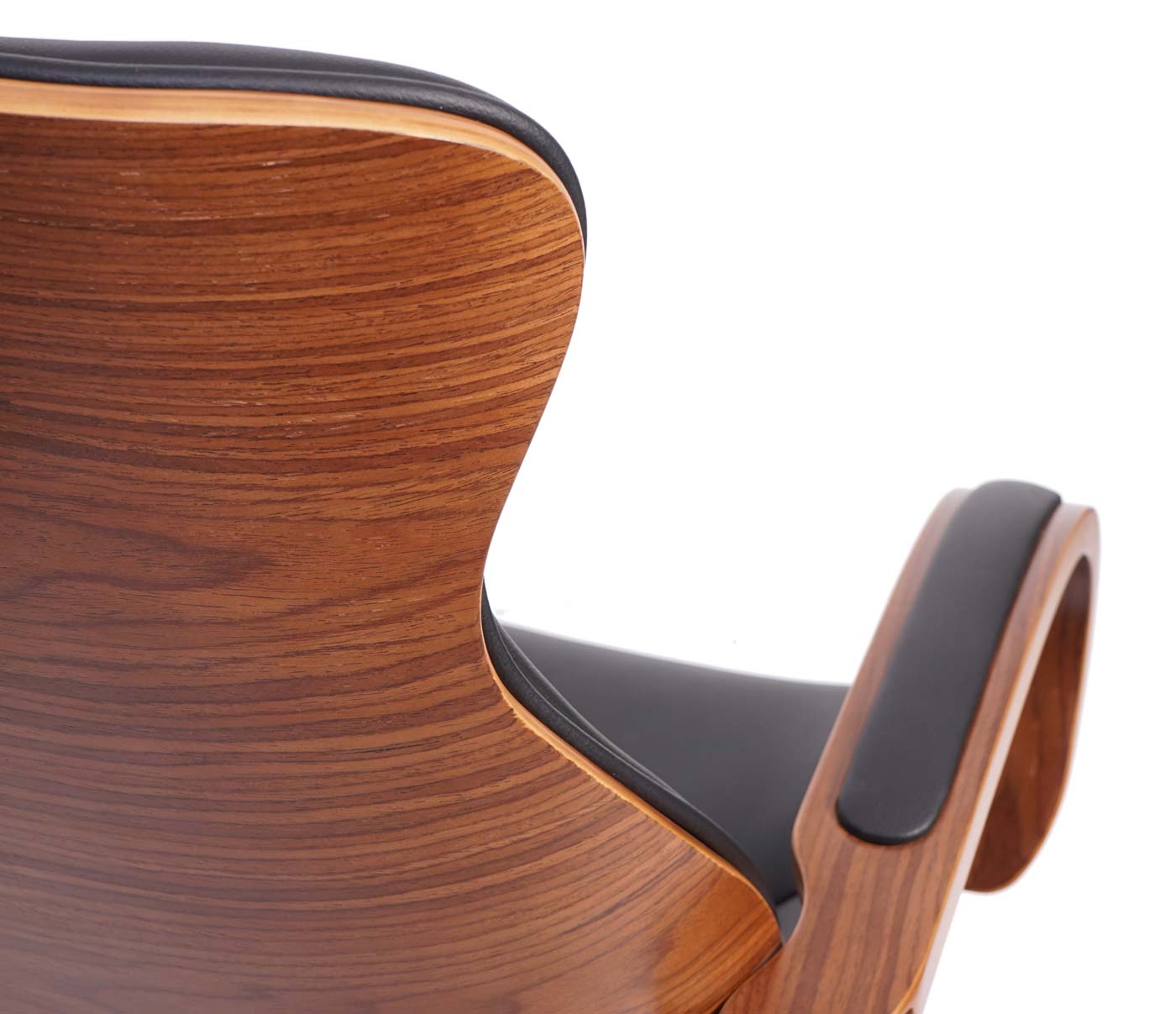 Cosmo Casa - Bureaustoel - Directie - Kunstleer - Zwart