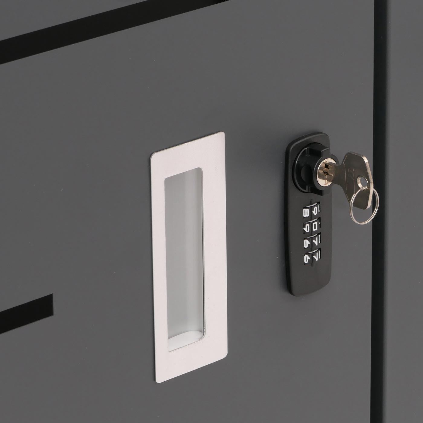 Cosmo Casa - 4-delige Prullenbakbekleding - Uitbreidbaar - RVS & Metaal - Antraciet - 92 kg