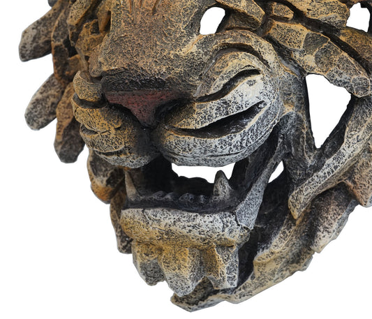 Cosmo Casa - Wanddecoratie - Decoratieve Schedel - Polyresin - Tijgerkop