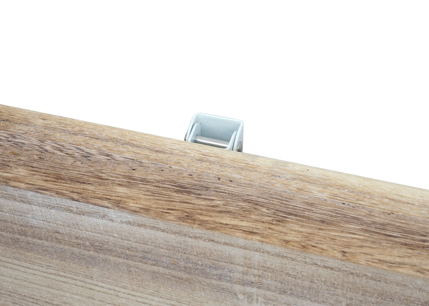 Cosmo Casa - Wandtafel - Opklapbaar Ontwerp - Massief Hout - Natuurkleur - 100x50 cm