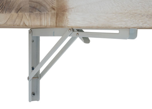 Cosmo Casa - Wandtafel - Opklapbaar Ontwerp - Massief Hout - Natuurkleur - 100x50 cm