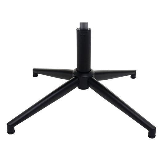 Cosmo Casa - Set van 2 Eetkamerstoelen - Verstelbaar - Kunstleer - Vintage donkergrijs - Zwarte voet