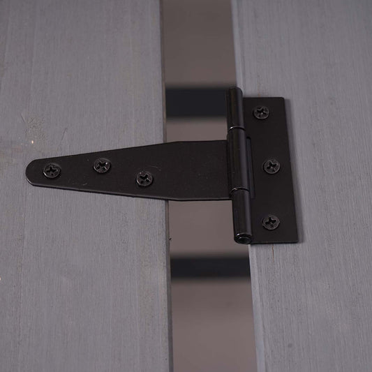 Cosmo Casa - Afvalbakverlengstuk - Voor 1-2-bak systeem - Massief hout - Lichtgrijs - 114x67x97cm