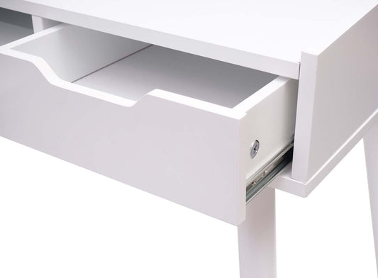 Cosmo Casa - Bureau - Met lade - MDF - Wit - 120x55cm