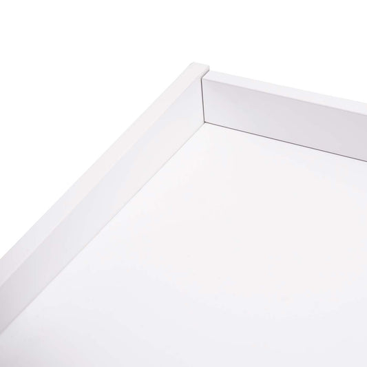 Cosmo Casa - Bureau - Met lade - MDF - Wit - 120x55cm