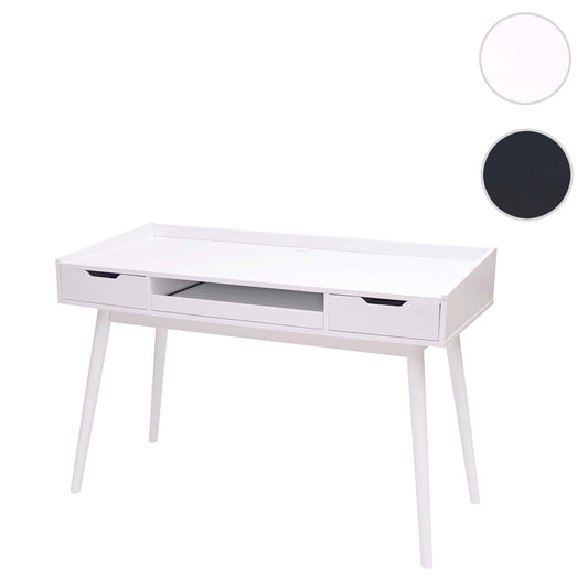 Cosmo Casa - Bureau - Met lade - MDF - Wit - 120x55cm