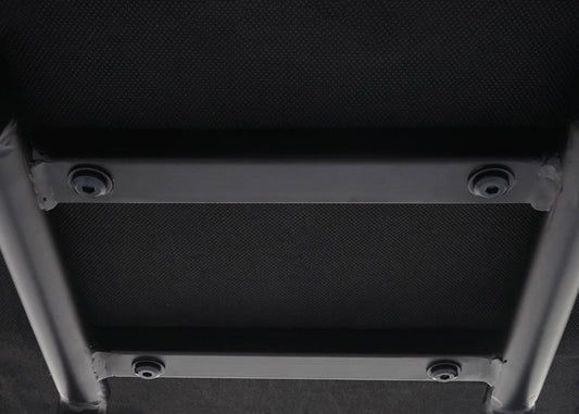 Cosmo Casa - Barkruk - Met Voetensteun - Staal en Stof - Grijsbruin