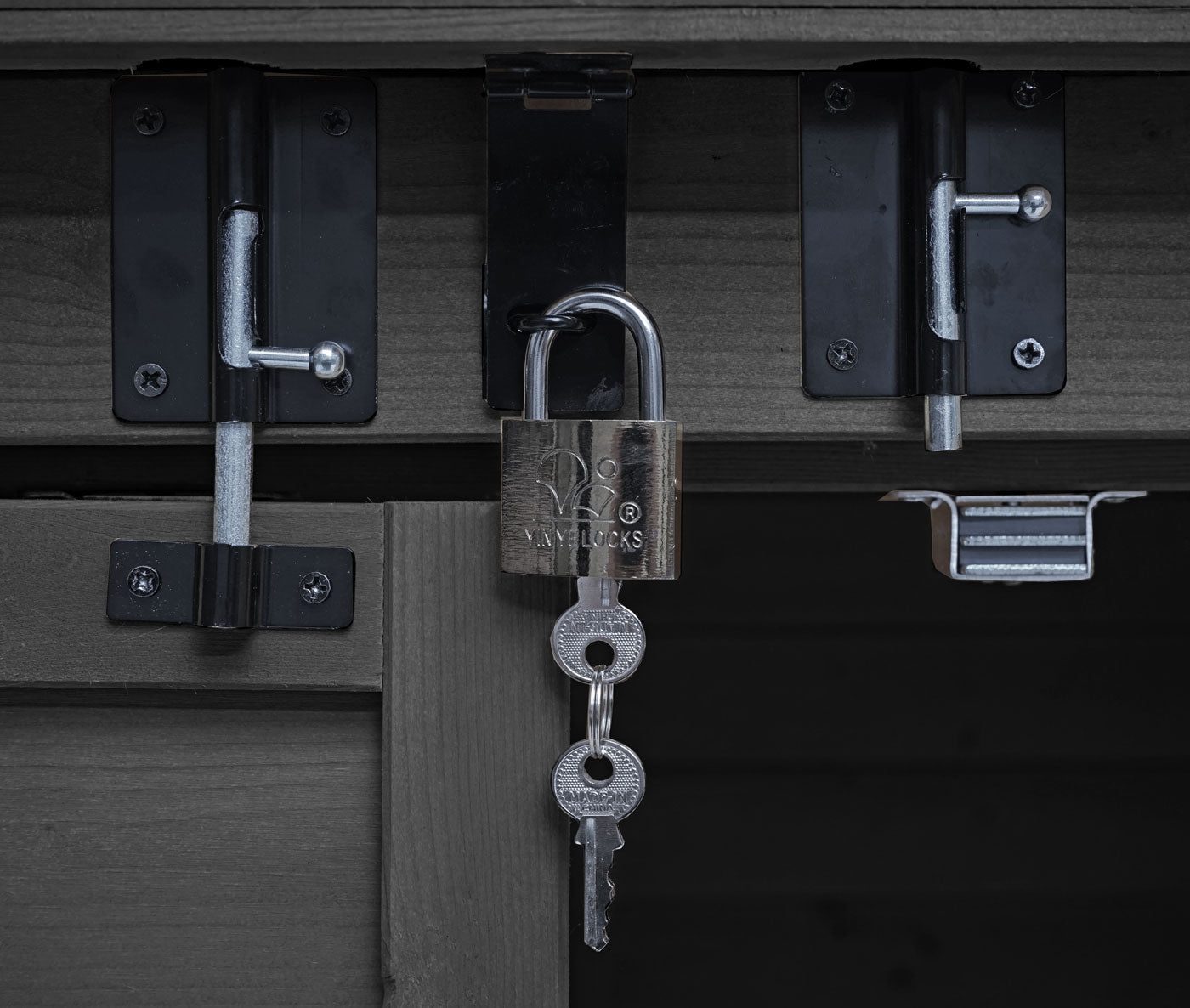 Cosmo Casa - Afvalbakdeksel - Voor 2-/4-bak systeem - Hout - Antraciet - 120x137x104cm