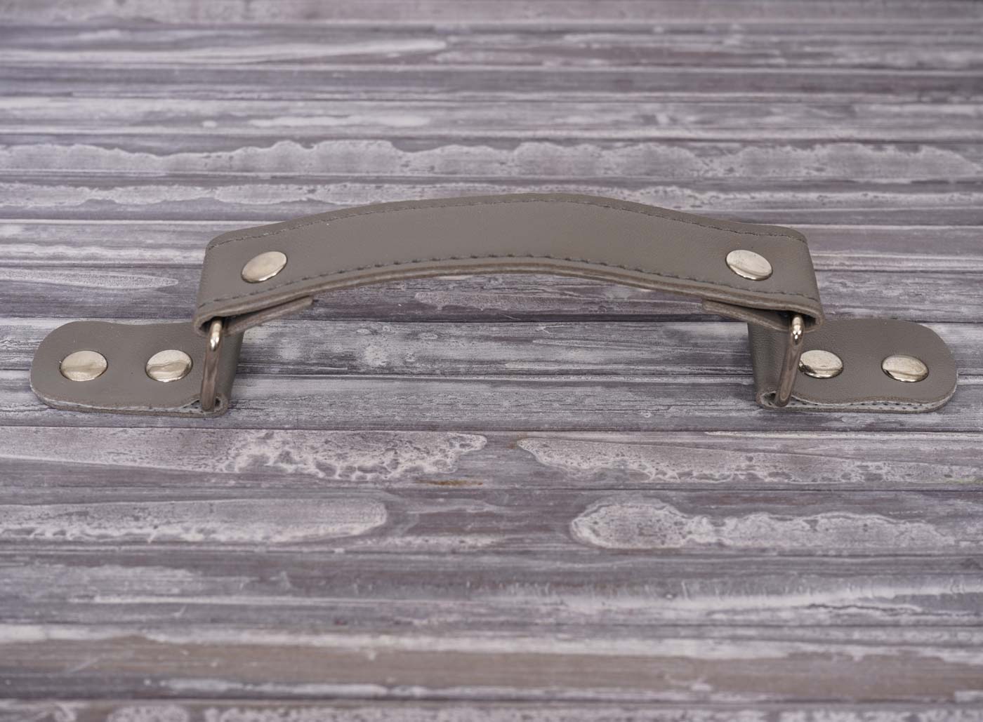 Cosmo Casa - Wasmand - 2 compartimenten - Bamboe - Grijsblauw - 63×55×34 cm