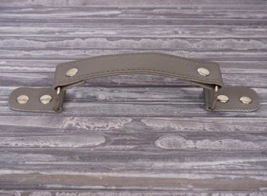 Cosmo Casa - Wasmand - 2 compartimenten - Bamboe - Grijsblauw - 63×55×34 cm