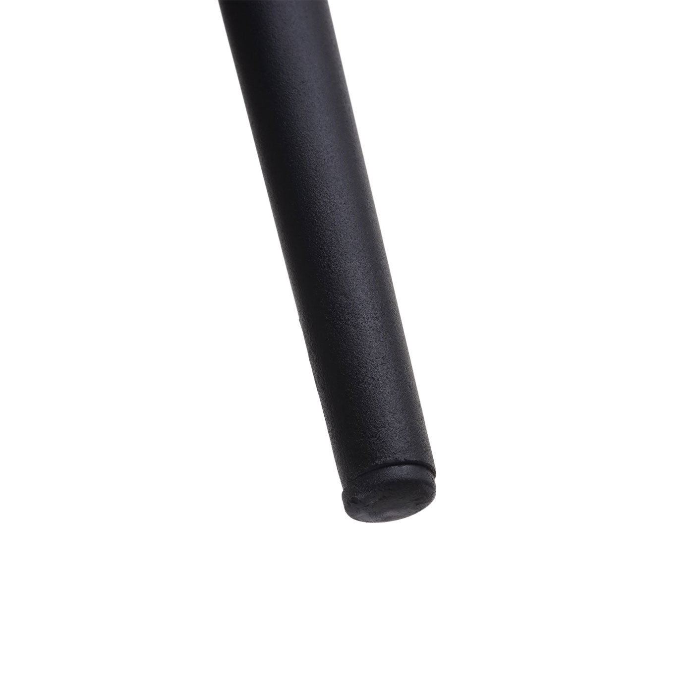 Cosmo Casa - Eetkamerstoelen set van 2 - Vintage stijl - Metaal - Donkergrijs