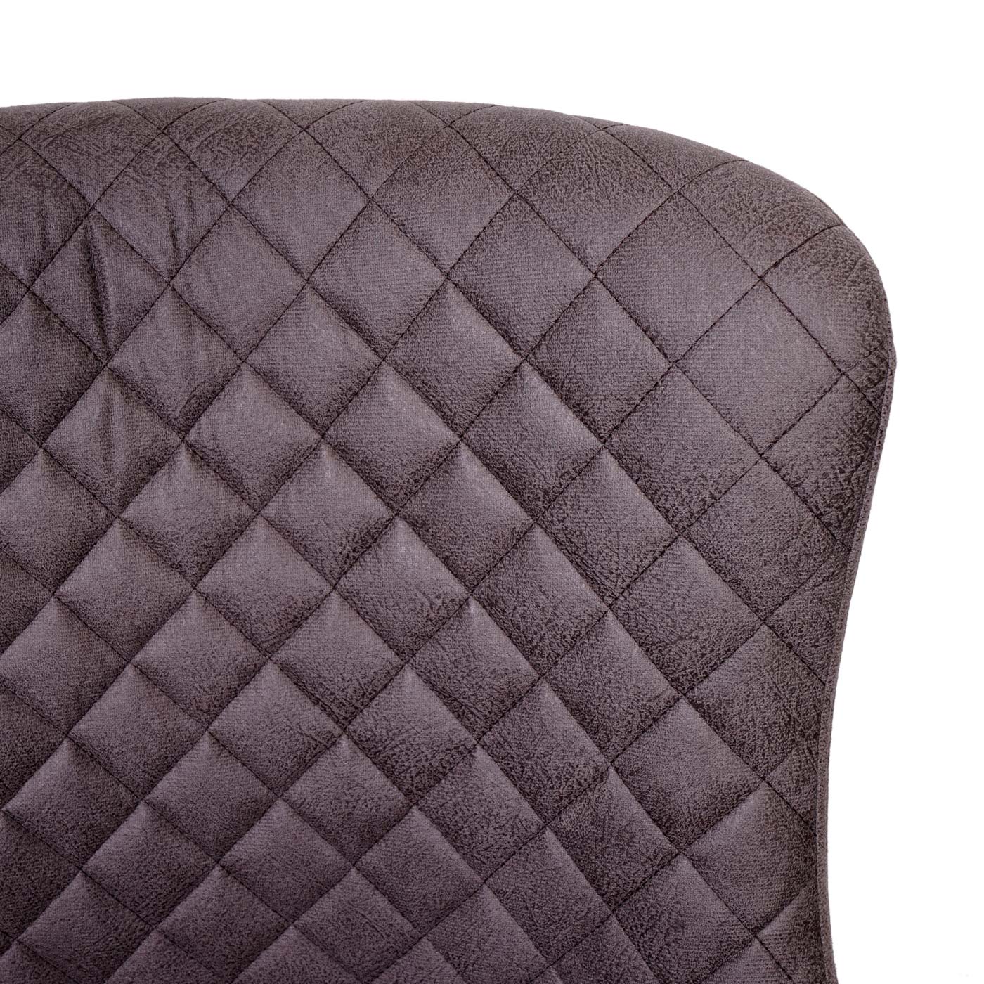 Cosmo Casa - Barkruk - Voetenbankje - Textiel - Donkergrijs