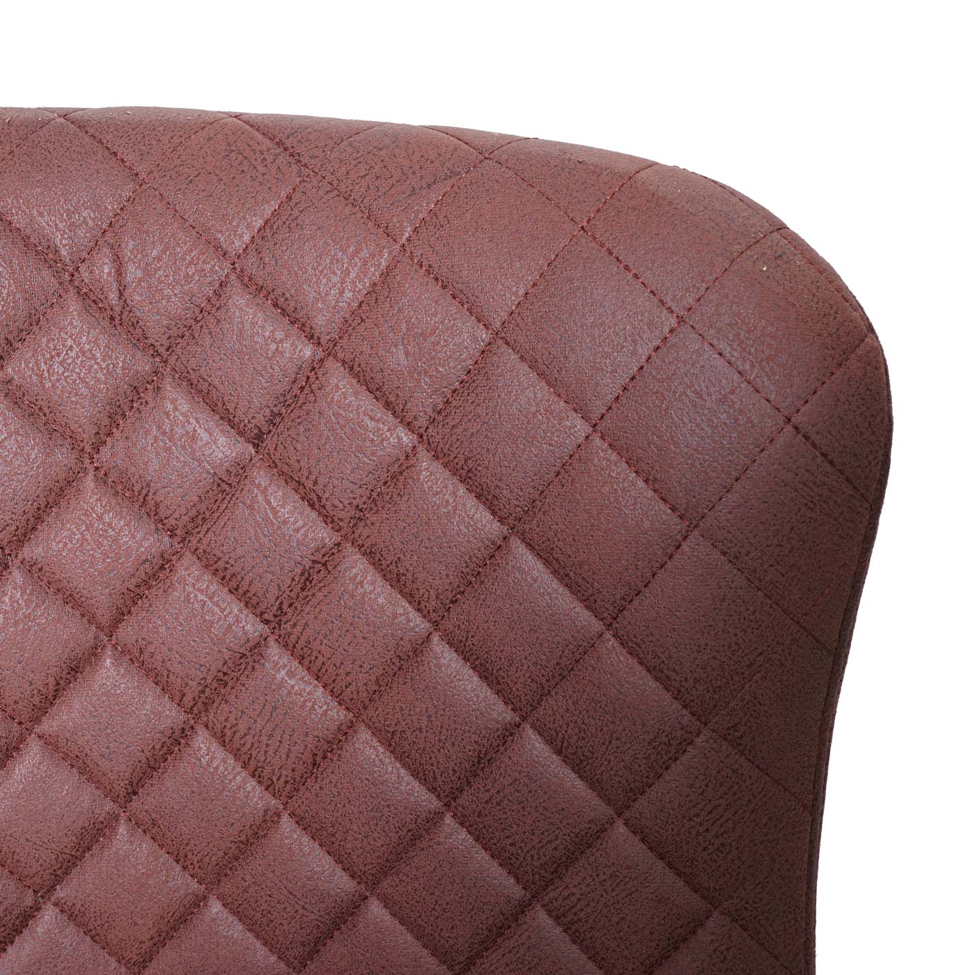 Cosmo Casa - Barkruk - Voetenbankje - Textiel - Bruin