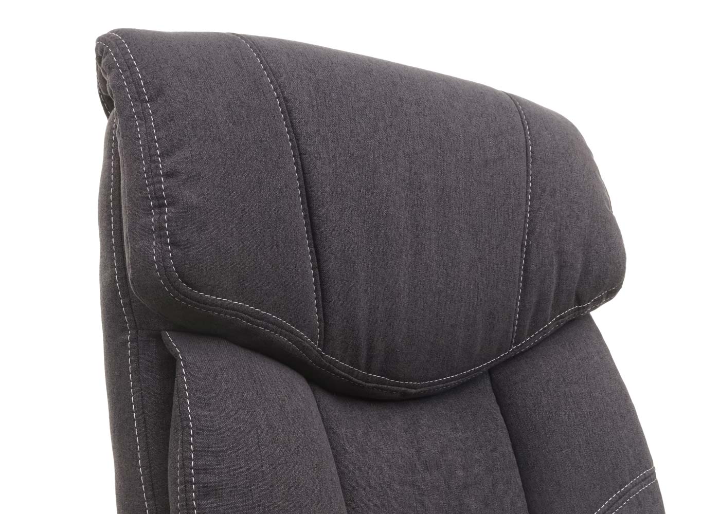 Cosmo Casa - Bureaustoel - Directiestoel - Draaistoel - Bureaustoel - Stoftextiel - MVG - Donkergrijs