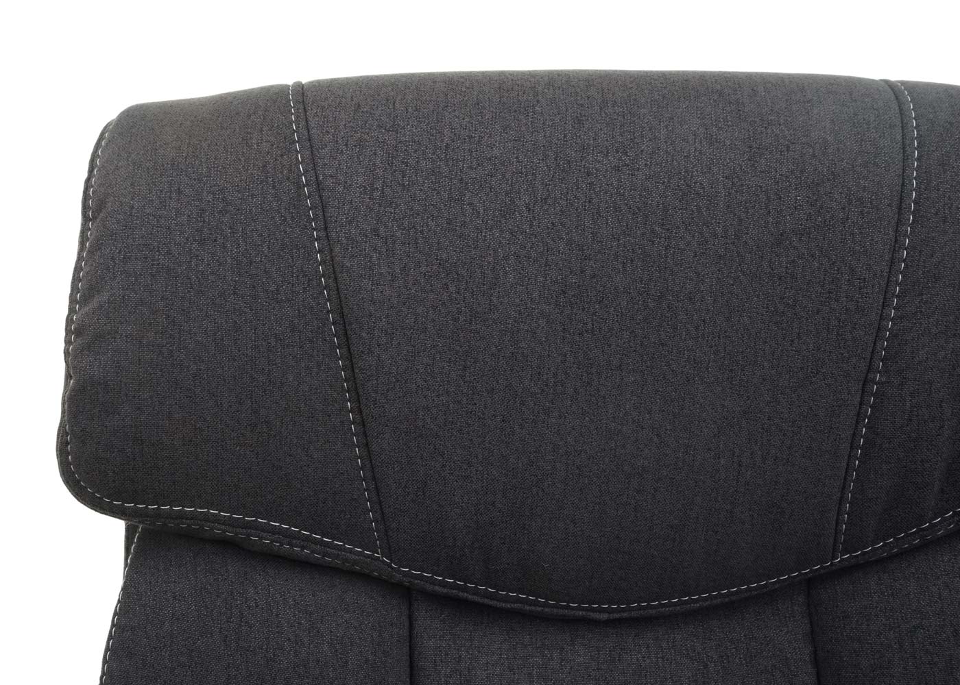 Cosmo Casa - Bureaustoel - Directiestoel - Draaistoel - Bureaustoel - Stoftextiel - MVG - Donkergrijs