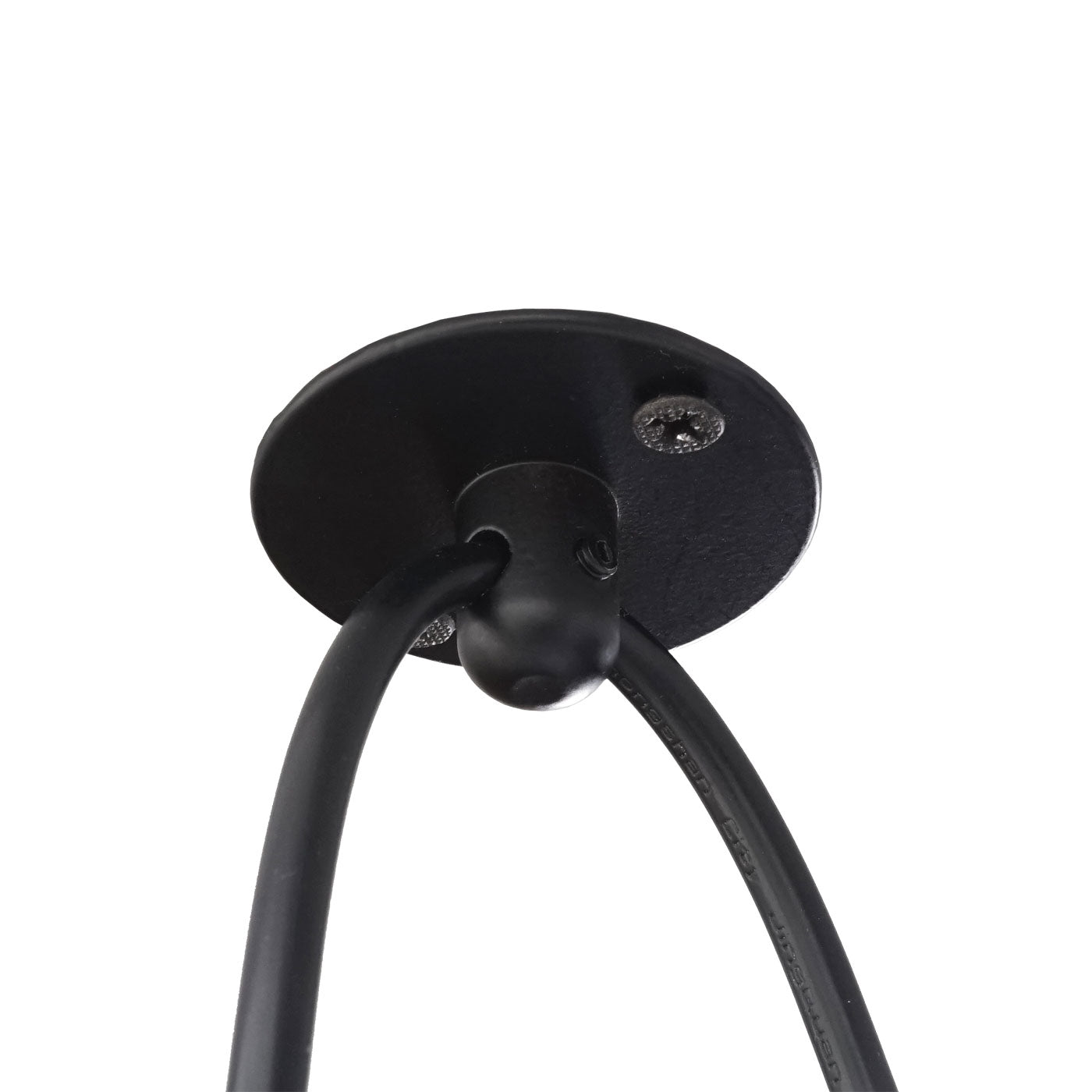 Cosmo Casa - Hanglamp - 7 lampenkappen - Metaal - Zwart - Meshkap