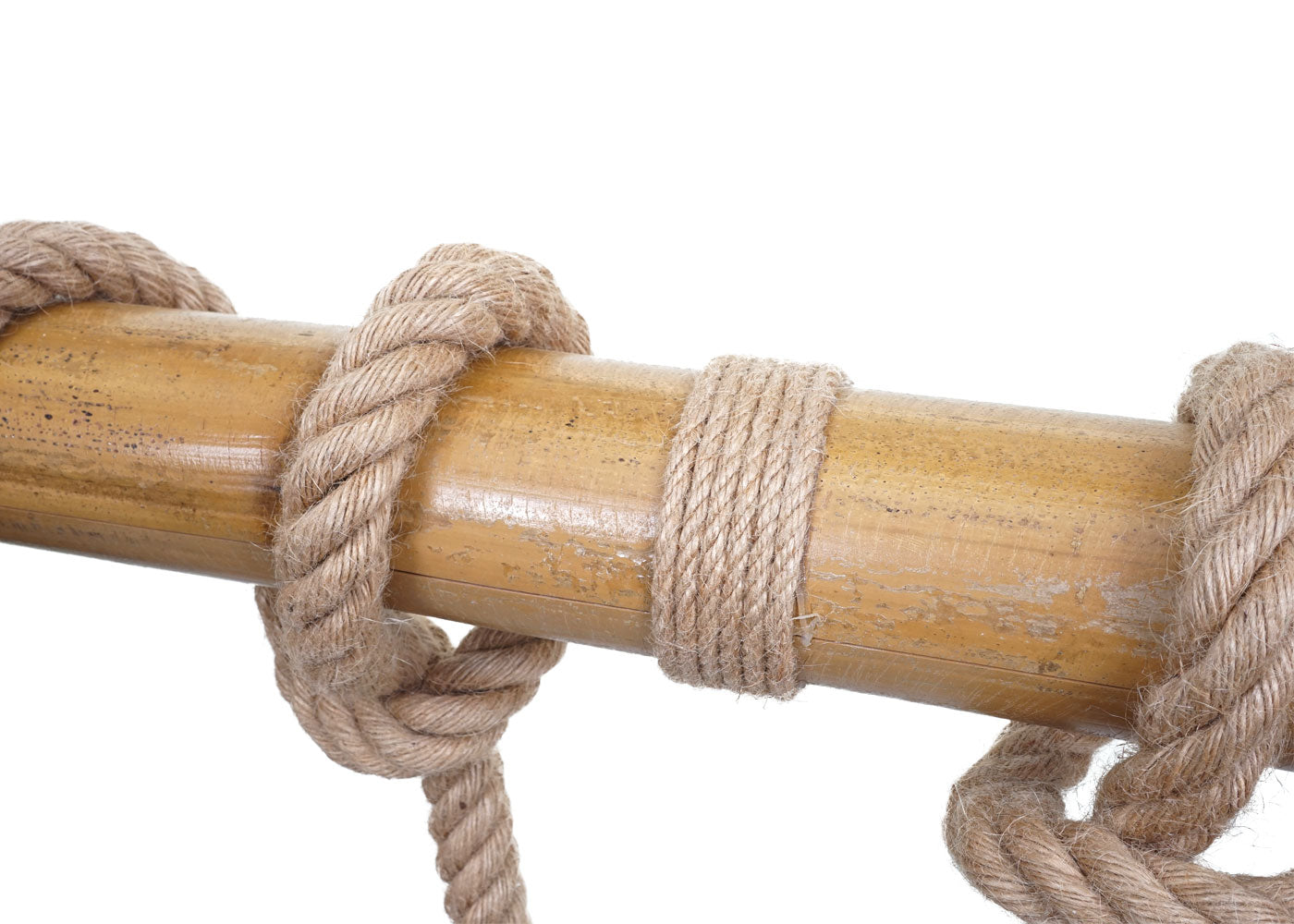 Cosmo Casa - Hanglamp - 3 lampenkappen - Bamboe en metaal - Zwart - Kooikap