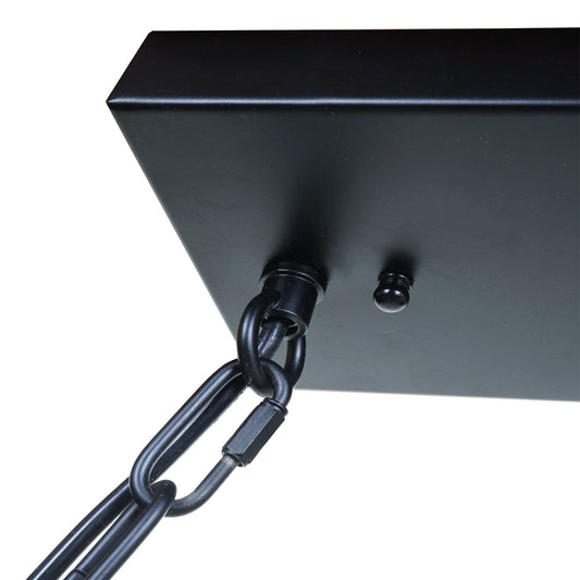 Cosmo Casa - Hanglamp - 3 spots - Bamboe en metaal - Zwart