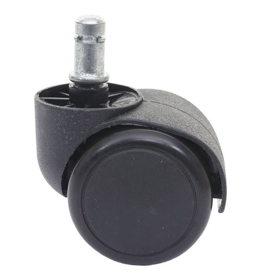 Cosmo Casa - Set Stoelwielen - Harde Vloer - Kunststof - Zwart - Draagkracht Hoog