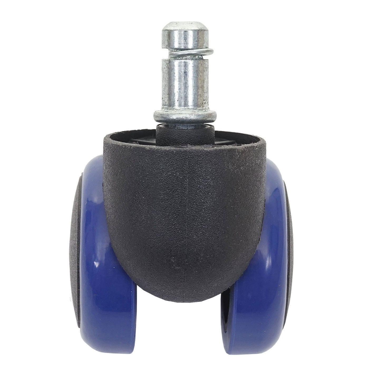 Cosmo Casa - Set Stoelwielen - Harde Vloer - Kunststof - Blauw - Draagkracht Hoog