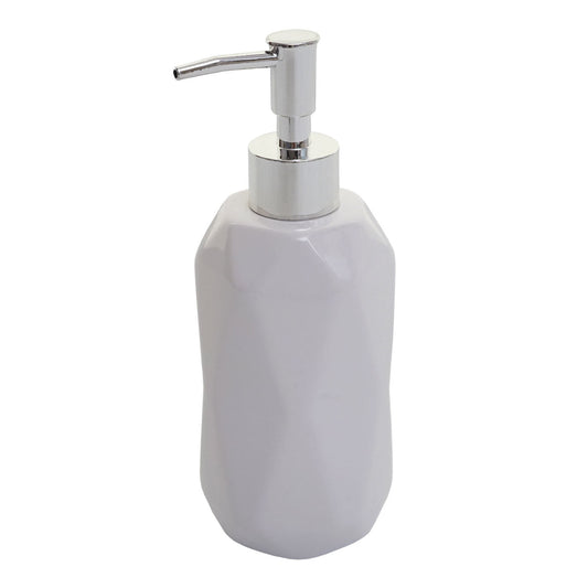 Cosmo Casa - 5-delige Badkamerset - Toiletset Badkameraccessoires - Keramiek - Wit