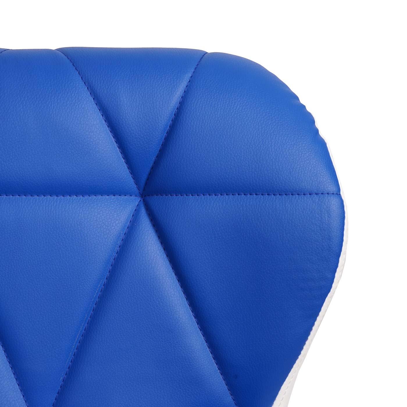 Cosmo Casa - Barkrukken set van 2 - In hoogte verstelbaar - Kunstleer - Blauw