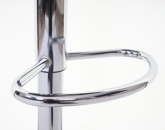 Cosmo Casa - Set van 2 Barkrukken - Counterkrukken - Textiel - Crèmegrijs