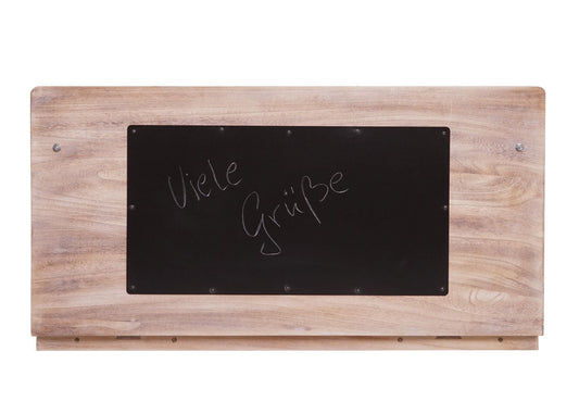 Cosmo Casa - Wandtafel opklapbaar - Wandplanktafel met plank - Massief hout - 120 x 60 cm