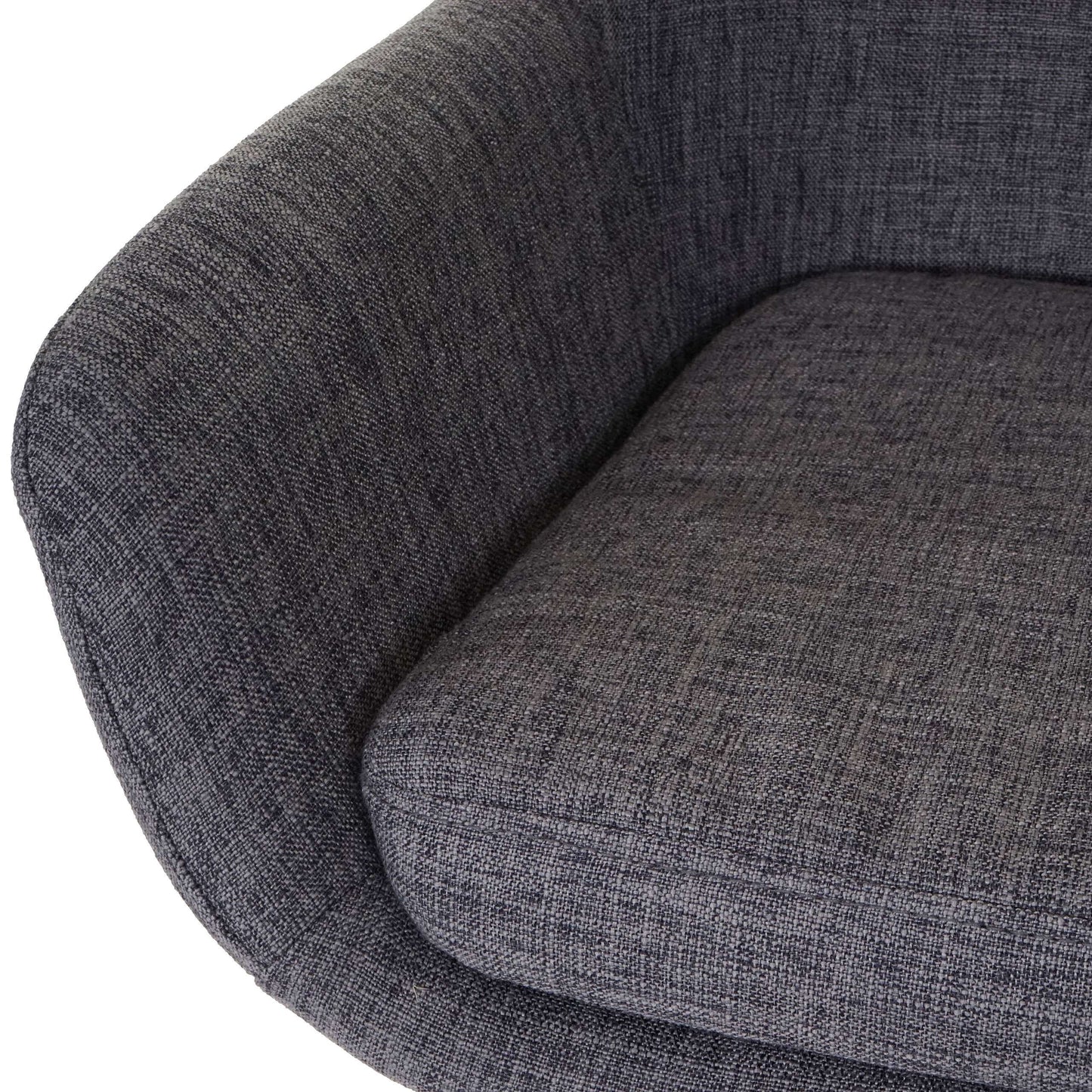 Cosmo Casa - Barkruk - Kruk - Stof textiel - Grijs