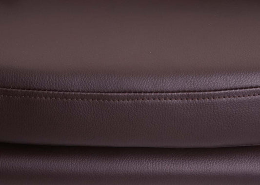 Cosmo Casa - Barkruk - Krukontwerp - Kunstleer - Bruin