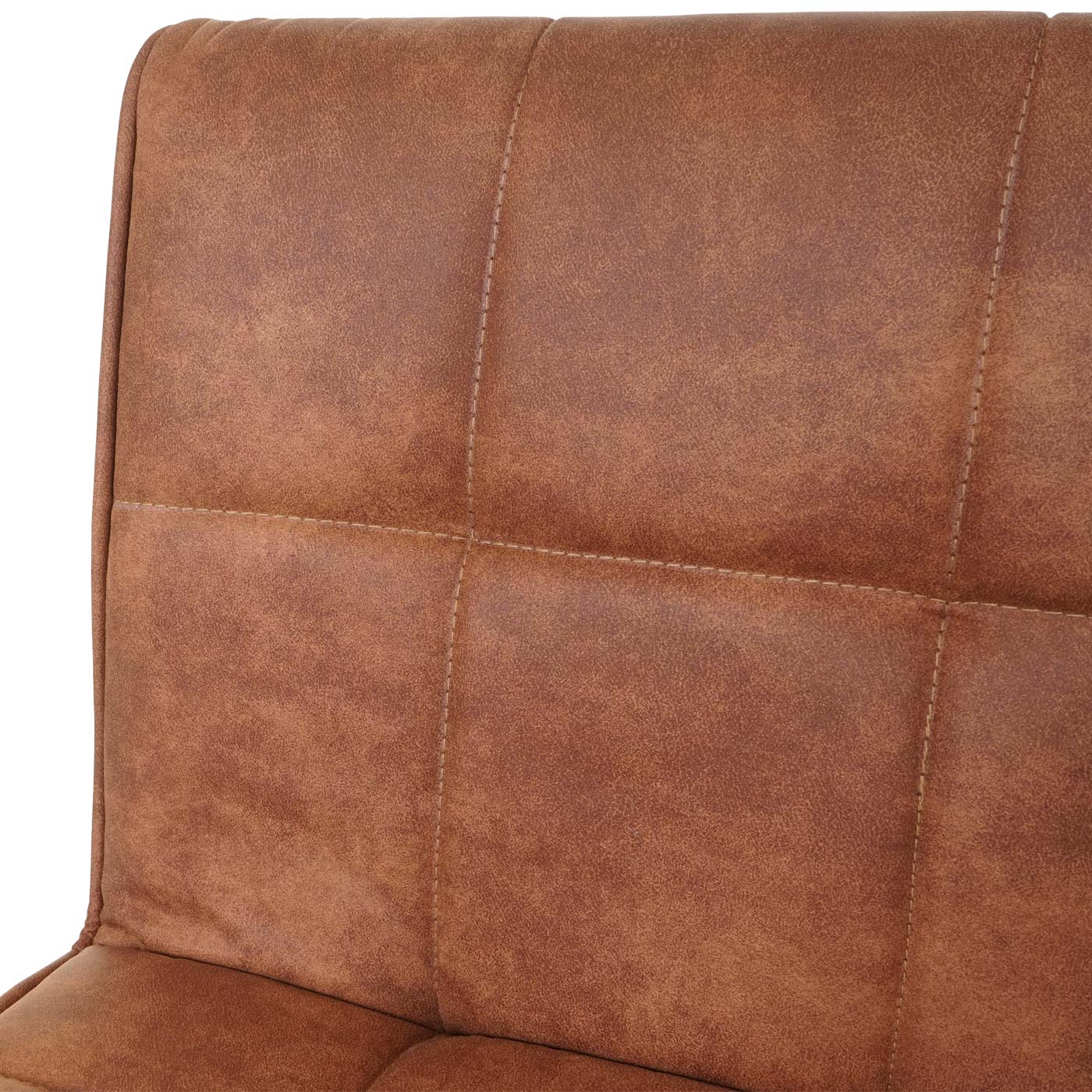 Cosmo Casa - Barkruk - Barkruk - Imitatiesuède - Lichtbruin