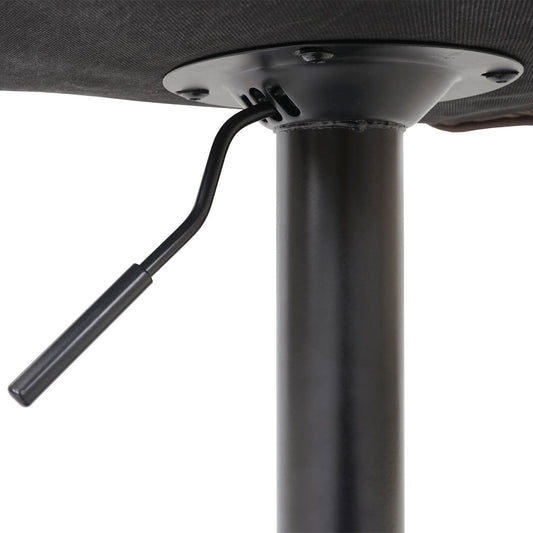 Cosmo Casa - Barkruk - Barkruk - Imitatiesuède - Lichtbruin