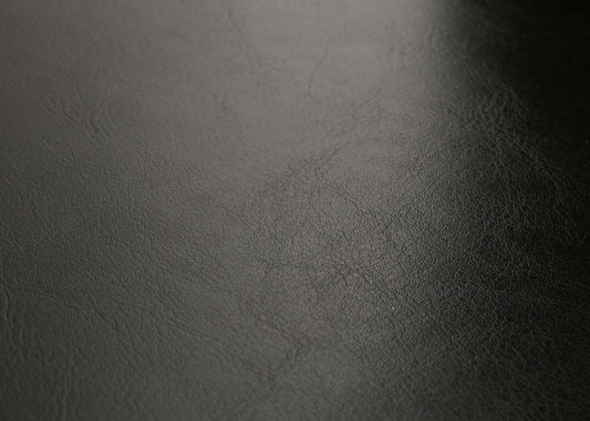 Cosmo Casa - Eetkamerstoel - Keukenstoel Littau - Imitatieleer - Zwart - Lichte Poten