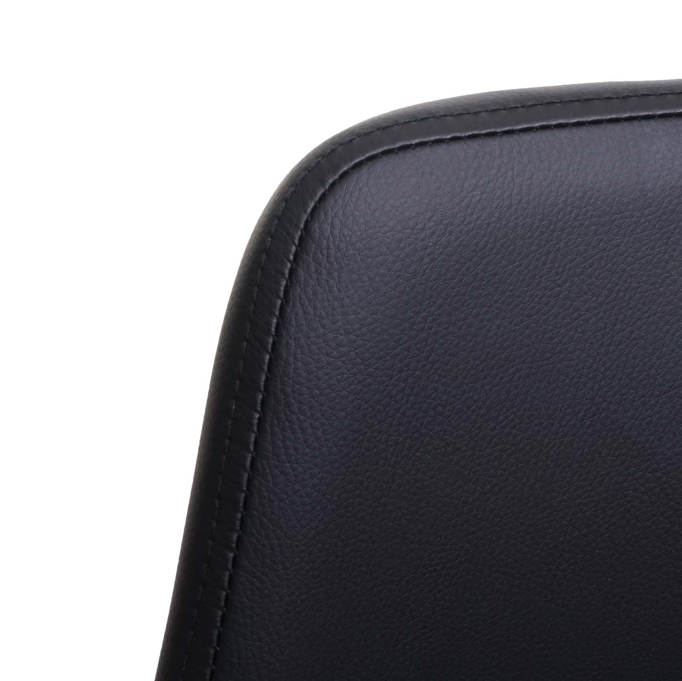 Cosmo Casa - Set van 2 barkrukken draaibaar - Tegenkruk barstoel - Hout kunstleer - Zwart