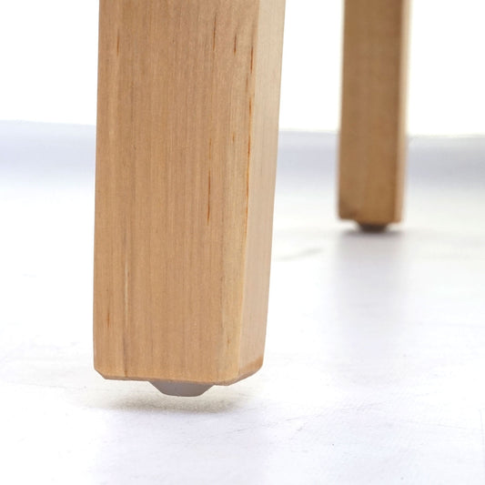 Cosmo Casa Set van 2 eetkamerstoelen, keukenstoelen Littau ~ kunstleer, matgrijs, lichte poten