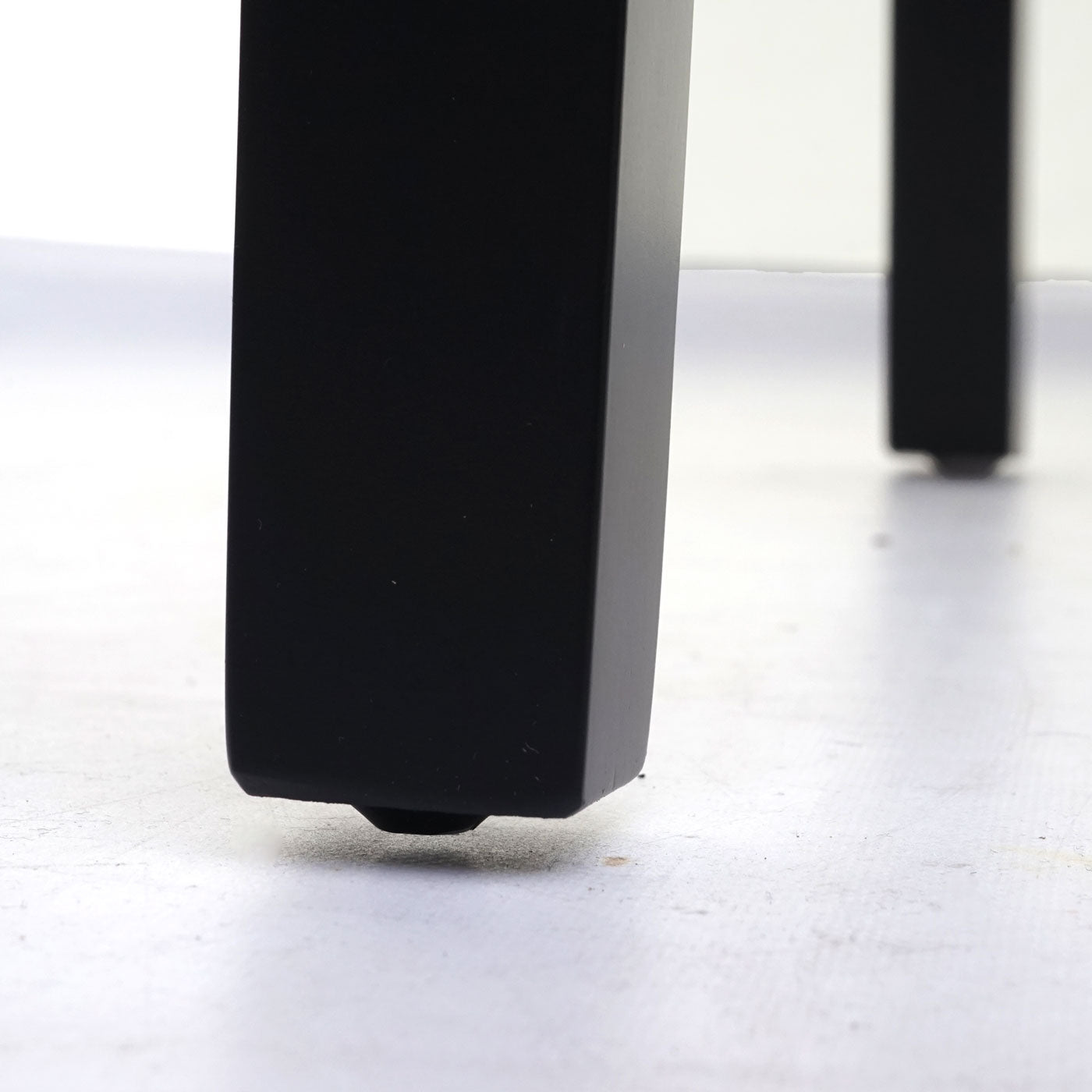 Cosmo Casa Set van 4 eetkamerstoelen, keukenstoelen, Littau MVG-gecertificeerd ~ Kunstleer, matgrijs, donkere poten